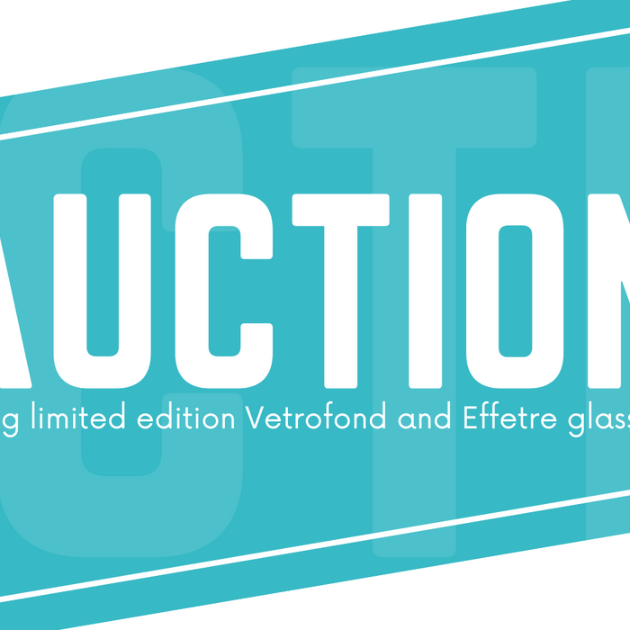 Don't Miss Our Exclusive Online Glass Auction This Weekend!