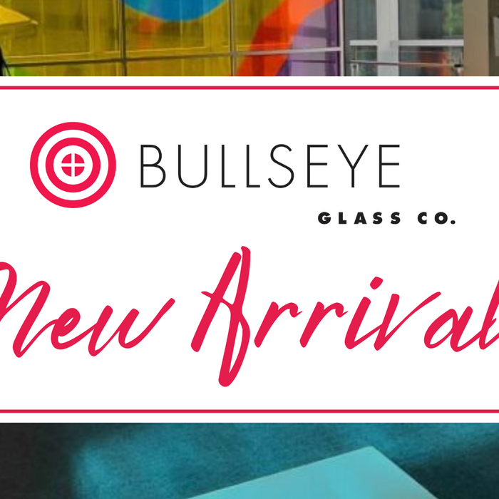 Bullseye Glass: New Stock Now Available