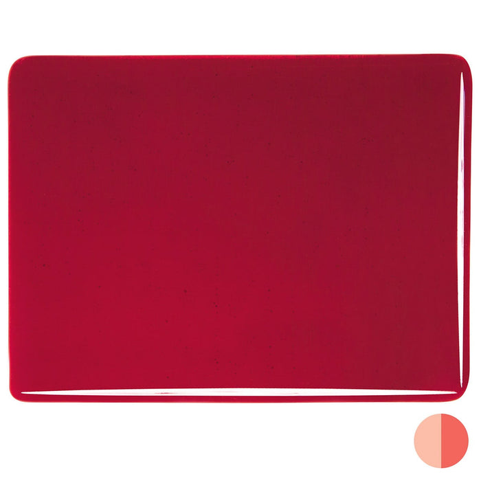 Garnet Red Striker Transparent Bullseye Sheet 1322