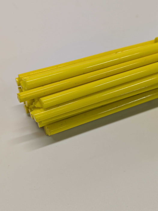 50cm Bright Acid Yellow Opaque Effetre Rod Ltd Ed.