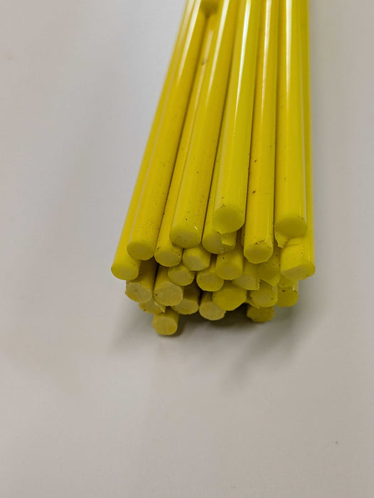 50cm Bright Acid Yellow Opaque Effetre Rod Ltd Ed.