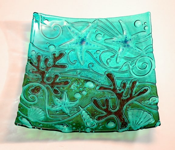 Sea Life Texture CPI Glass Mould DT23