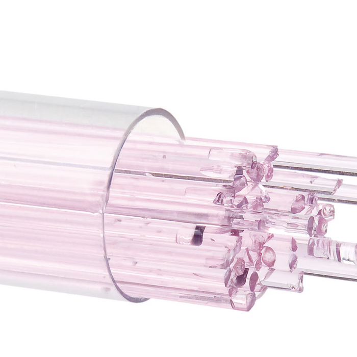 Erbium Pink Transparent Bullseye Stringer 1821