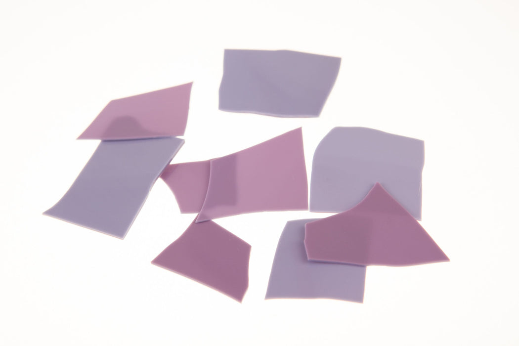 Lilac Red Opaque Kugler Frit K097