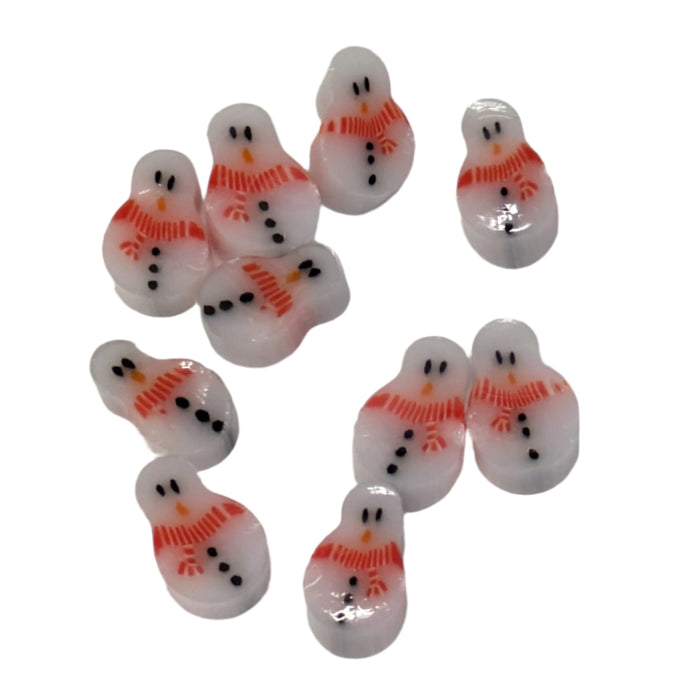 Snowmen - Christmas Millefiori Murrine COE090