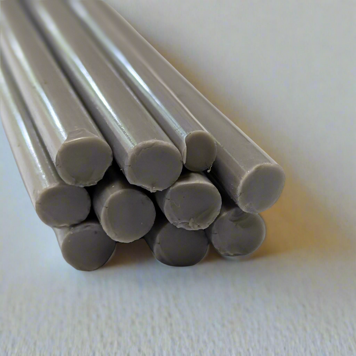 50cm Light Grey Opaque Effetre Rod Ltd Ed.