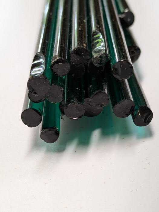 50cm Dark Teal Transparent Effetre Rod Ltd Ed.