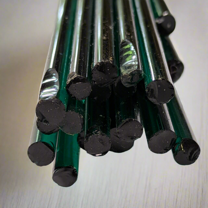 50cm Dark Teal Transparent Effetre Rod Ltd Ed.