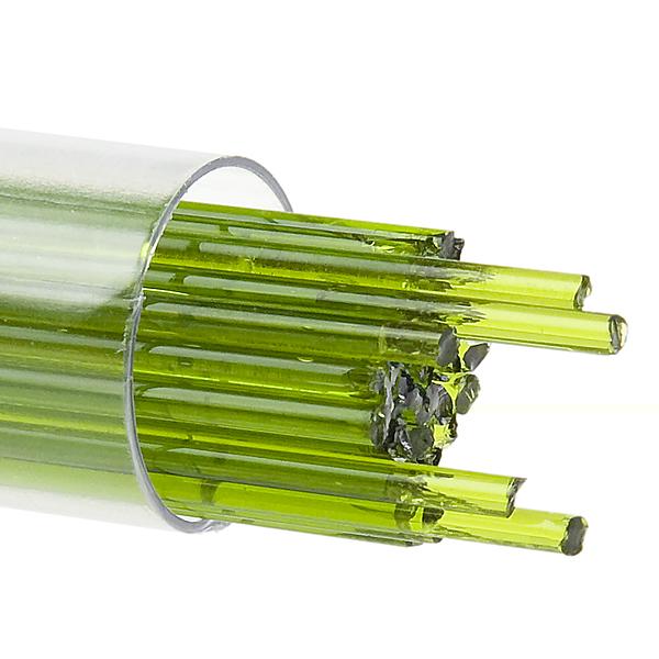 Spring Green Transparent Bullseye Stringer 1426